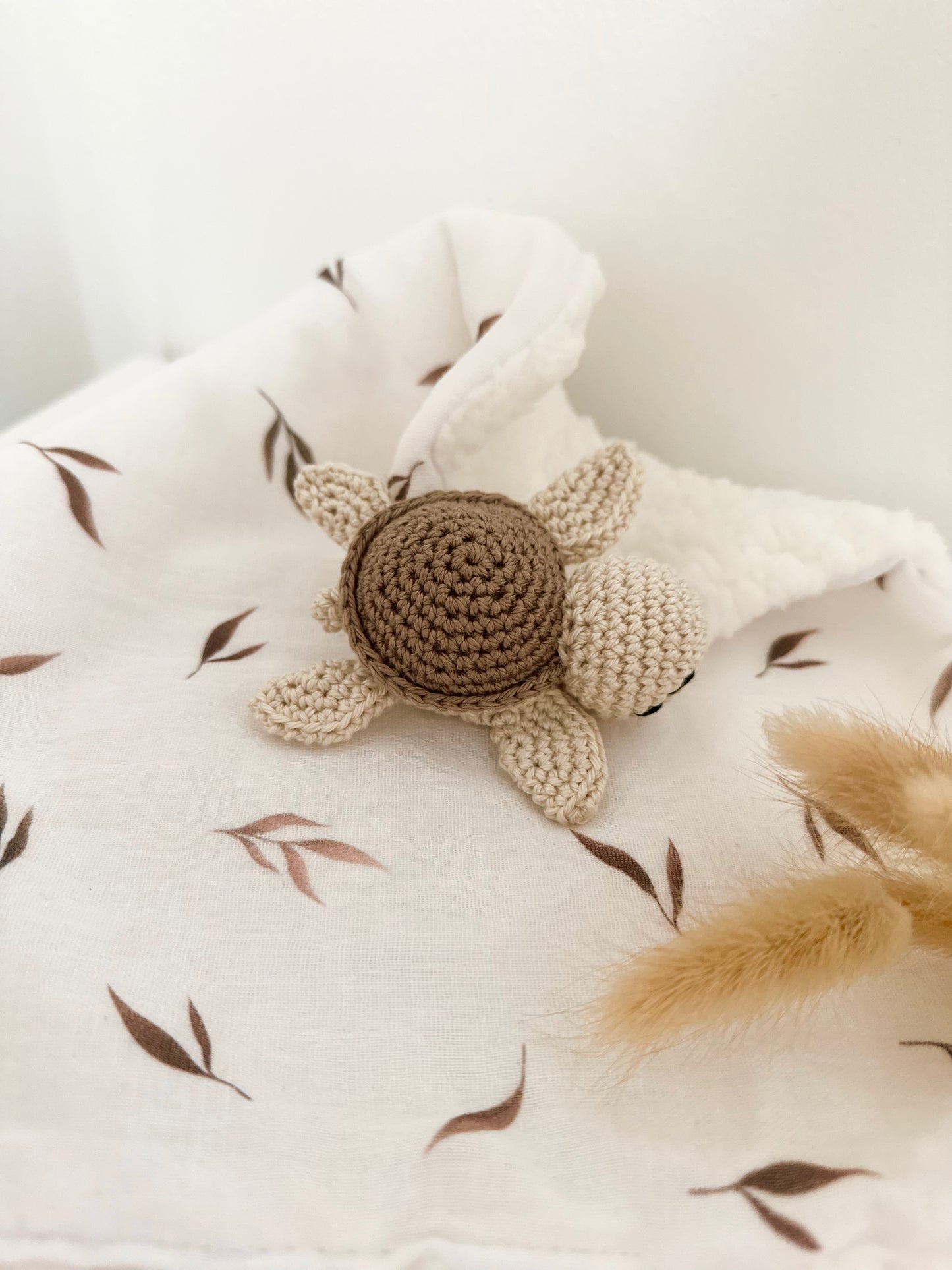 Doudou tortue personnalisable