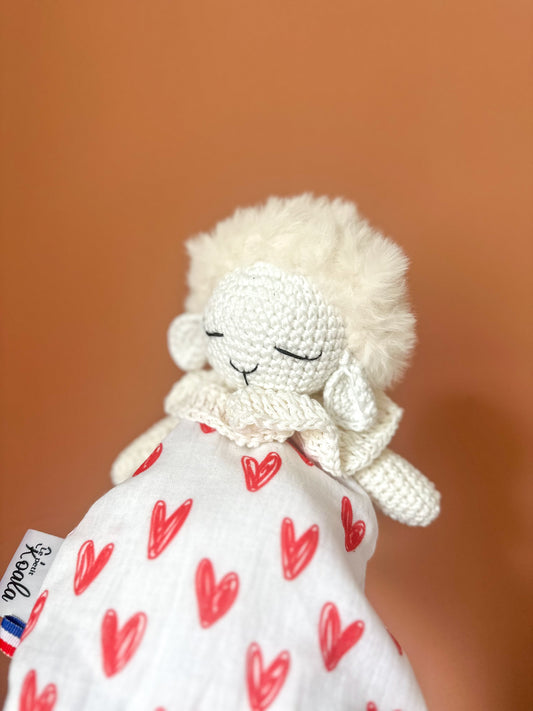 Doudou mouton personnalisable