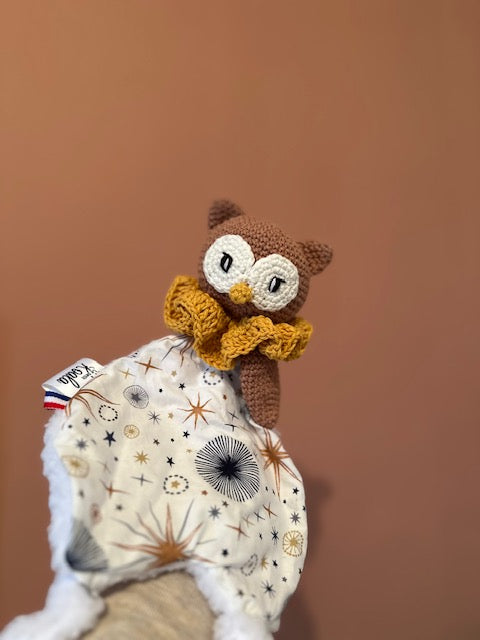 Doudou hibou EN STOCK